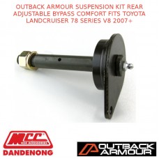 OUTBACK ARMOUR SUSPENSION KIT REAR ADJ BYPASS COMFORT FITS TOYOTA LC 78S V8 07+